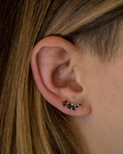 WILLIAM ÉDOUARD Jewellery - diamond sapphire topaz spinel ruby emerald pearl - Obscura Earrings - -