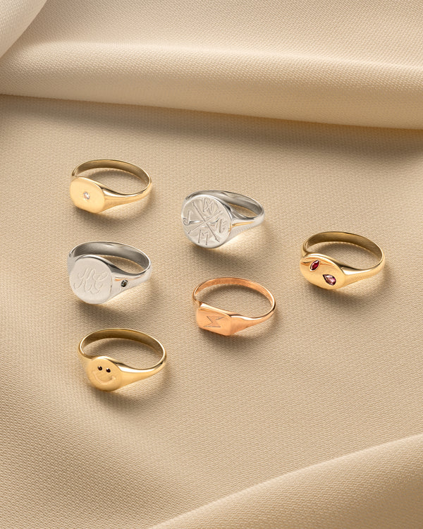 Rectangle Signet Ring
