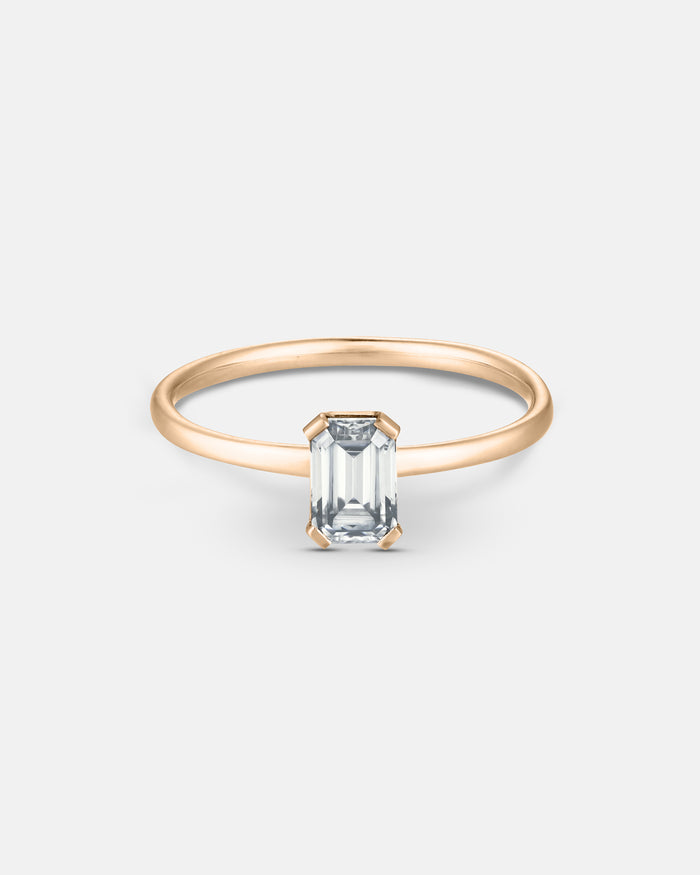 Emerald Engagement Ring