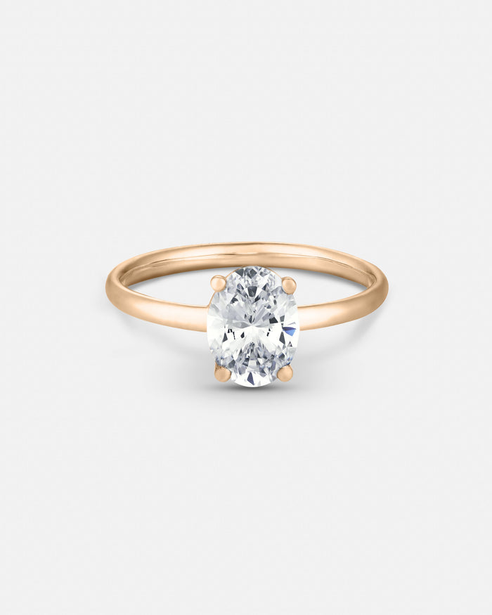 Oval Engagement Ring