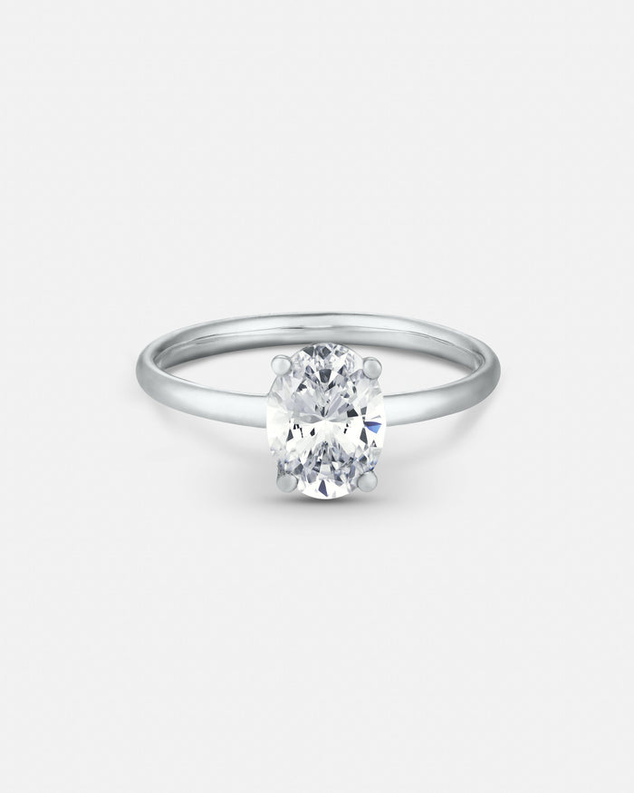 Oval Engagement Ring